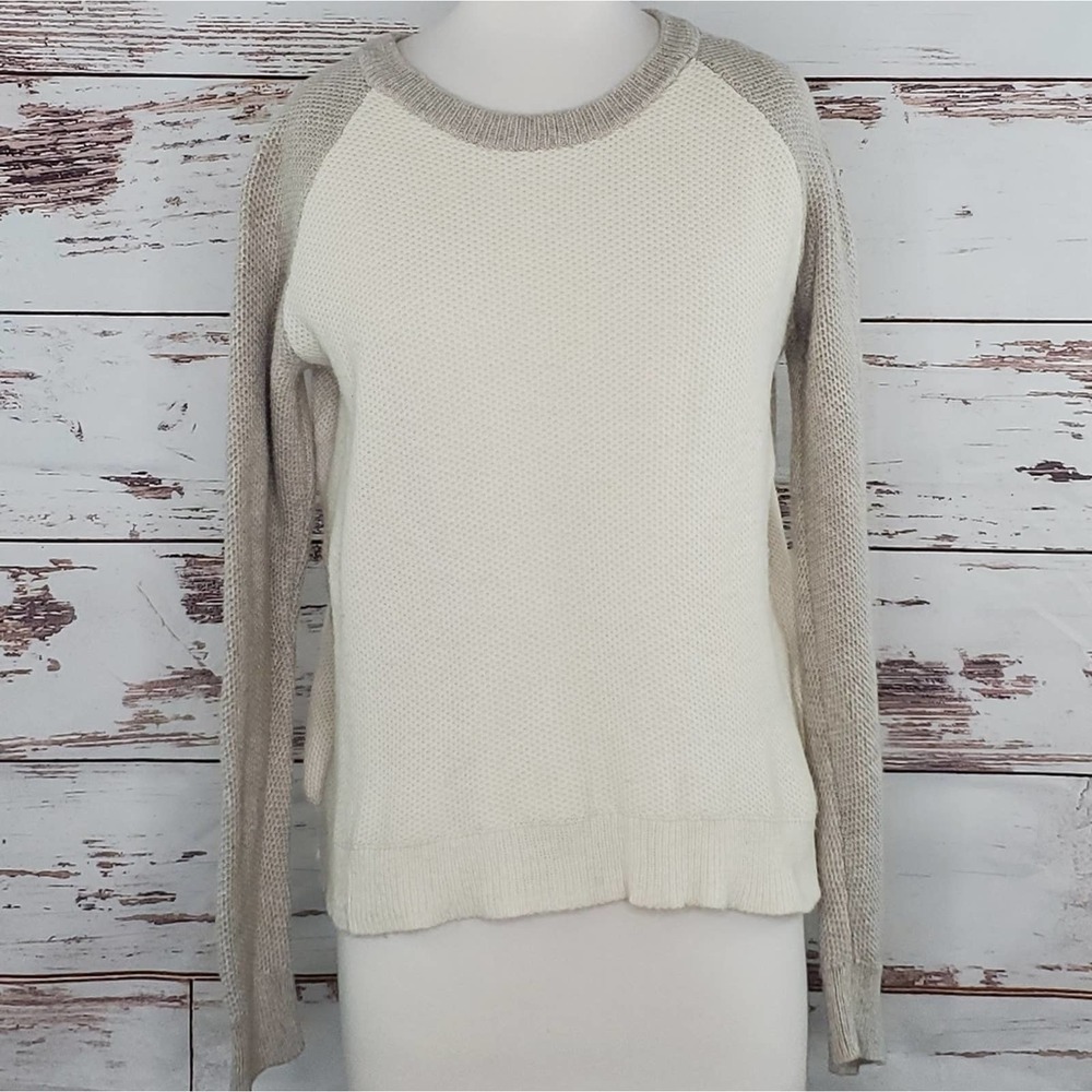 Madewell Pullover Sweater Province Cross Back S